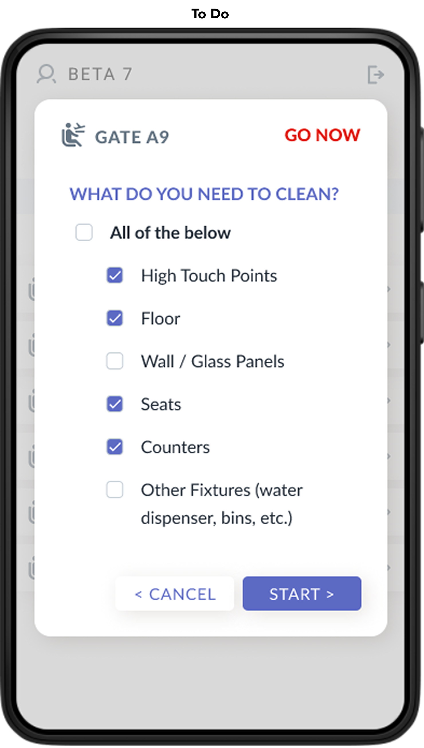 Gate workflow — To Do